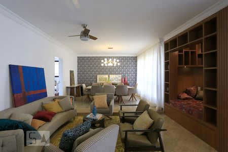Sala de apartamento à venda com 4 quartos, 244m² em Real Parque, São Paulo