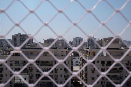 Vista da Sala de apartamento à venda com 2 quartos, 78m² em Grajaú, Rio de Janeiro