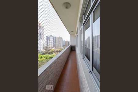 Varanda da sala de apartamento para alugar com 2 quartos, 96m² em Funcionários, Belo Horizonte