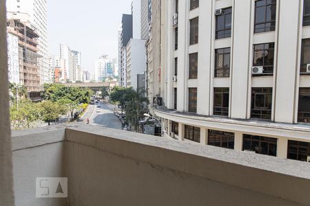 Sacada de apartamento para alugar com 1 quarto, 45m² em Centro, São Paulo