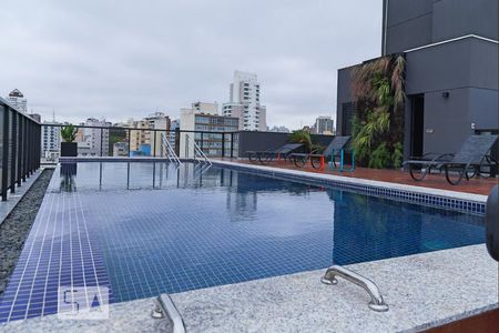 Piscina de kitnet/studio para alugar com 1 quarto, 27m² em Campos Elíseos, São Paulo