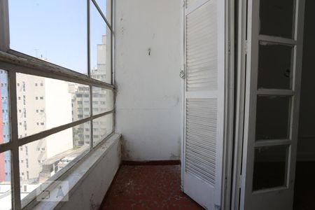 Varanda de apartamento para alugar com 1 quarto, 54m² em Vila Buarque, São Paulo