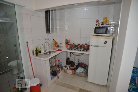 Cozinha de kitnet/studio à venda com 1 quarto, 39m² em Centro, Rio de Janeiro