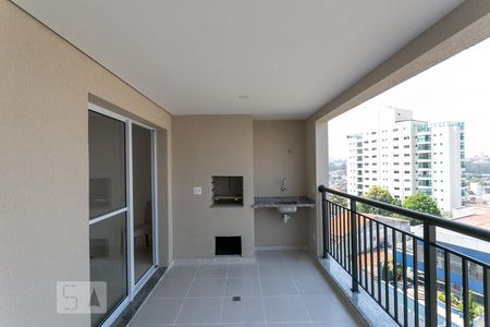 Varanda gourmet de apartamento à venda com 3 quartos, 91m² em Vila Caminho do Mar, São Bernardo do Campo