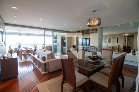 Sala de Jantar de apartamento à venda com 4 quartos, 184m² em Campo Belo, São Paulo