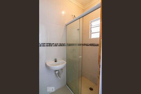 Banheiro de apartamento para alugar com 1 quarto, 25m² em Rudge Ramos, São Bernardo do Campo