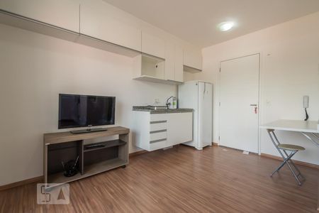 Sala de apartamento para alugar com 1 quarto, 32m² em Santo Amaro, São Paulo