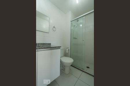 Banheiro de apartamento para alugar com 1 quarto, 32m² em Santo Amaro, São Paulo