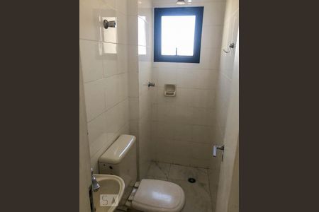 Banheiro de Serviço de apartamento à venda com 4 quartos, 160m² em Vila Regente Feijó, São Paulo