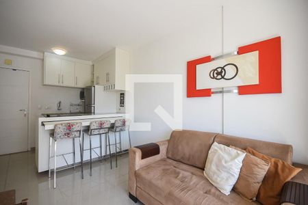 Sala de apartamento para alugar com 1 quarto, 35m² em Jardim Ampliação, São Paulo