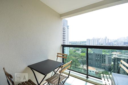 Varanda de apartamento à venda com 2 quartos, 56m² em Pinheiros, São Paulo