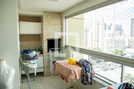 Varanda Sala de apartamento para alugar com 3 quartos, 126m² em Setor Bueno, Goiânia