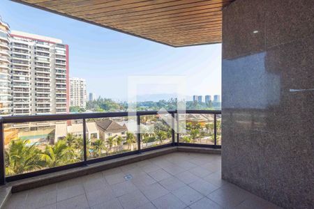 Varanda de apartamento à venda com 1 quarto, 56m² em Barra da Tijuca, Rio de Janeiro