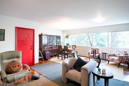 Sala de apartamento à venda com 4 quartos, 180m² em Santo Amaro, São Paulo