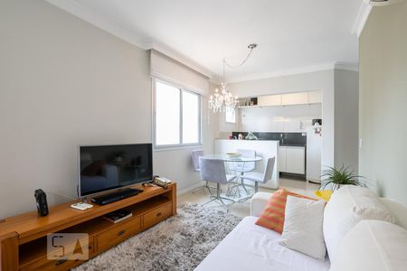 Sala de apartamento para alugar com 1 quarto, 40m² em Vila Nova Conceição, São Paulo