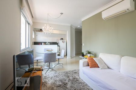 Sala de apartamento para alugar com 1 quarto, 40m² em Vila Nova Conceição, São Paulo