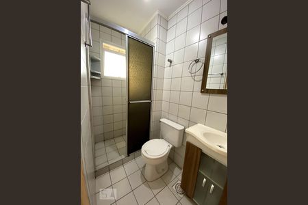 Banheiro de kitnet/studio à venda com 1 quarto, 40m² em Centro, São Leopoldo