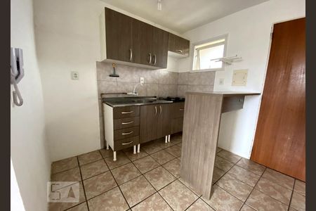 Cozinha de kitnet/studio para alugar com 1 quarto, 40m² em Centro, São Leopoldo