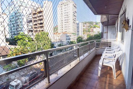 Varanda da Sala de apartamento para alugar com 3 quartos, 110m² em Icaraí, Niterói