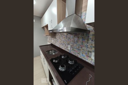 Cozinha de apartamento à venda com 2 quartos, 56m² em Santo André, São Leopoldo