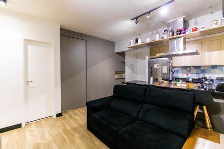 Sala de apartamento à venda com 2 quartos, 75m² em Jardim Leonor Mendes de Barros, São Paulo