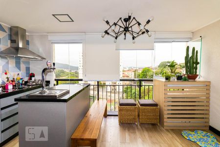 Varanda Gourmet de apartamento à venda com 2 quartos, 75m² em Jardim Leonor Mendes de Barros, São Paulo