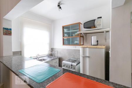 Cozinha de kitnet/studio à venda com 1 quarto, 40m² em Jardim Paulista, São Paulo