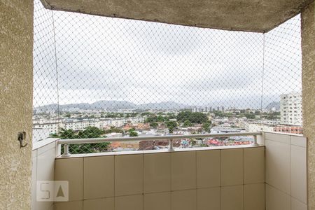 Varanda de apartamento à venda com 3 quartos, 79m² em Taquara, Rio de Janeiro