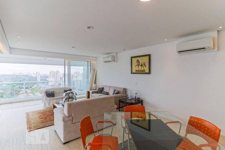 Sala de apartamento para alugar com 3 quartos, 209m² em Campo Belo, São Paulo