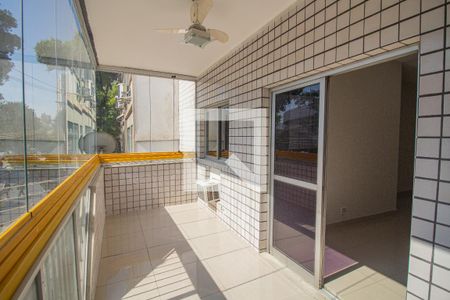 Varanda da Sala de apartamento para alugar com 2 quartos, 72m² em Maracanã, Rio de Janeiro