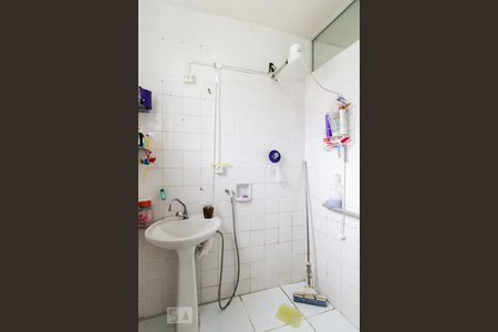 Banheiro de kitnet/studio à venda com 1 quarto, 52m² em Centro, Diadema
