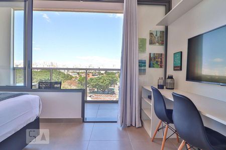 Sala de apartamento para alugar com 1 quarto, 30m² em Vila Olímpia, São Paulo