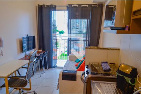 Sala de apartamento à venda com 1 quarto, 29m² em Ferreira, São Paulo