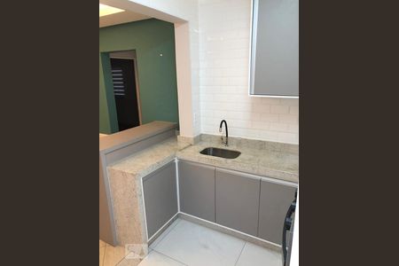 cozinha de apartamento à venda com 2 quartos, 83m² em Vila Marieta, Campinas