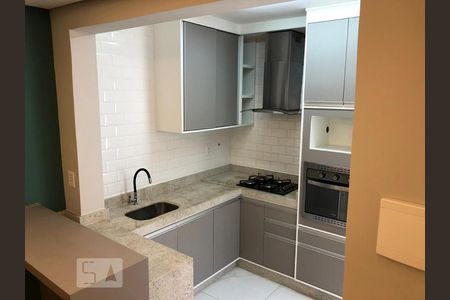 cozinha de apartamento à venda com 2 quartos, 83m² em Vila Marieta, Campinas