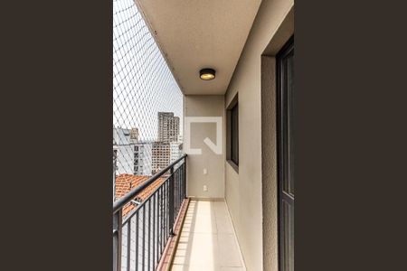 Varanda de kitnet/studio para alugar com 1 quarto, 26m² em Centro Histórico de São Paulo, São Paulo