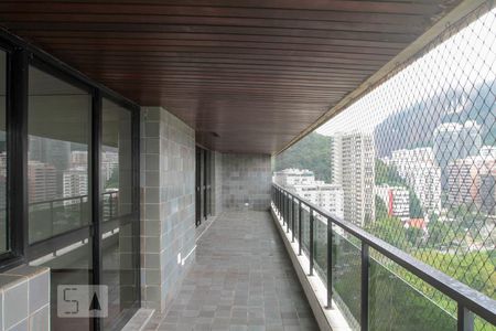 Varanda de apartamento à venda com 4 quartos, 380m² em Lagoa, Rio de Janeiro