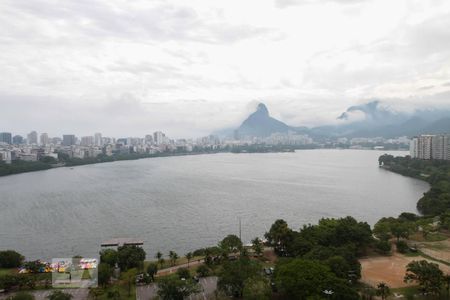 Vista da Varanda da Sala de apartamento à venda com 4 quartos, 380m² em Lagoa, Rio de Janeiro