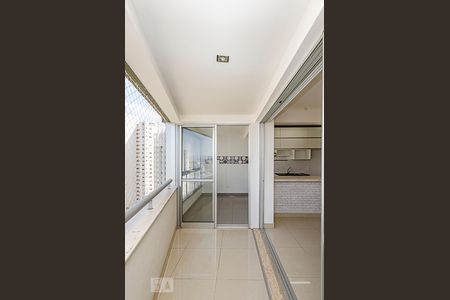Varanda da Sala de apartamento à venda com 2 quartos, 70m² em Vale do Sereno, Nova Lima