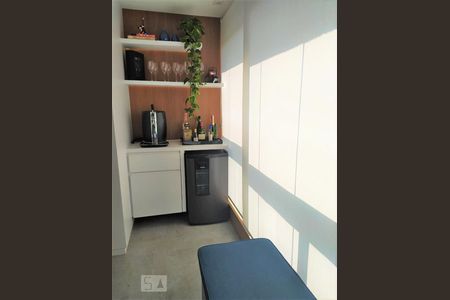 Varanda da Sala de apartamento para alugar com 1 quarto, 42m² em Jardim da Gloria, São Paulo