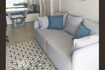 Sala de apartamento para alugar com 1 quarto, 42m² em Jardim da Gloria, São Paulo