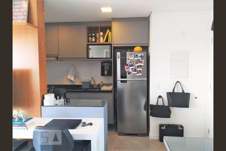 Cozinha de apartamento para alugar com 1 quarto, 42m² em Jardim da Gloria, São Paulo