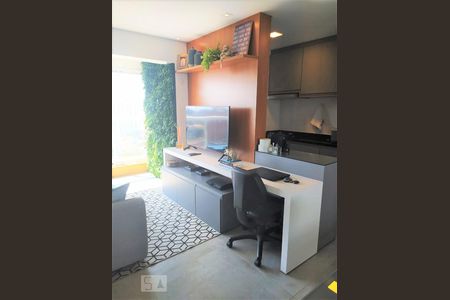 Sala de apartamento para alugar com 1 quarto, 42m² em Jardim da Gloria, São Paulo