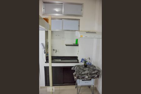 cozinha de kitnet/studio à venda com 1 quarto, 12m² em Centro, Rio de Janeiro