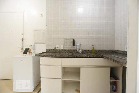 Cozinha de kitnet/studio para alugar com 1 quarto, 30m² em Vila Buarque, São Paulo