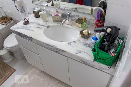 Banheiro da Suíte de apartamento à venda com 3 quartos, 155m² em Santo Agostinho, Belo Horizonte