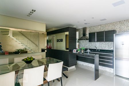 Sala de Jantar de apartamento à venda com 3 quartos, 168m² em Mauá, São Caetano do Sul