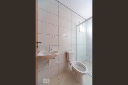 Banheiro  de apartamento à venda com 2 quartos, 54m² em Bangú, Santo André