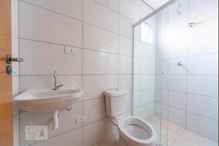 Banheiro  de apartamento à venda com 2 quartos, 54m² em Bangú, Santo André