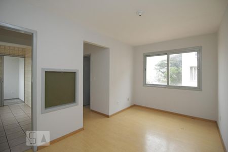 Sala de apartamento à venda com 1 quarto, 50m² em Harmonia, Canoas